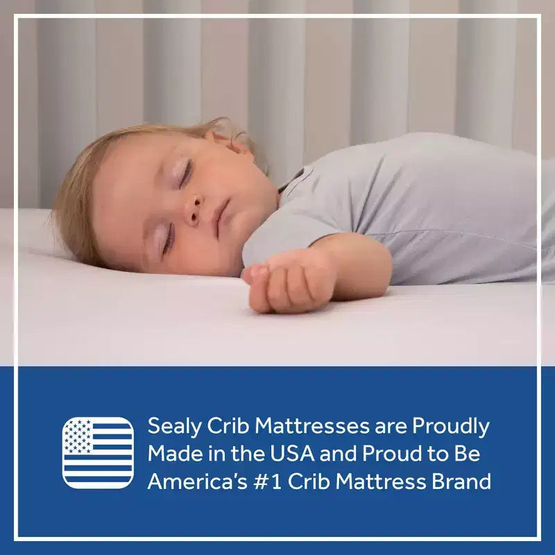 Matelas de berceau et de tout-petit respirant à 2 étapes