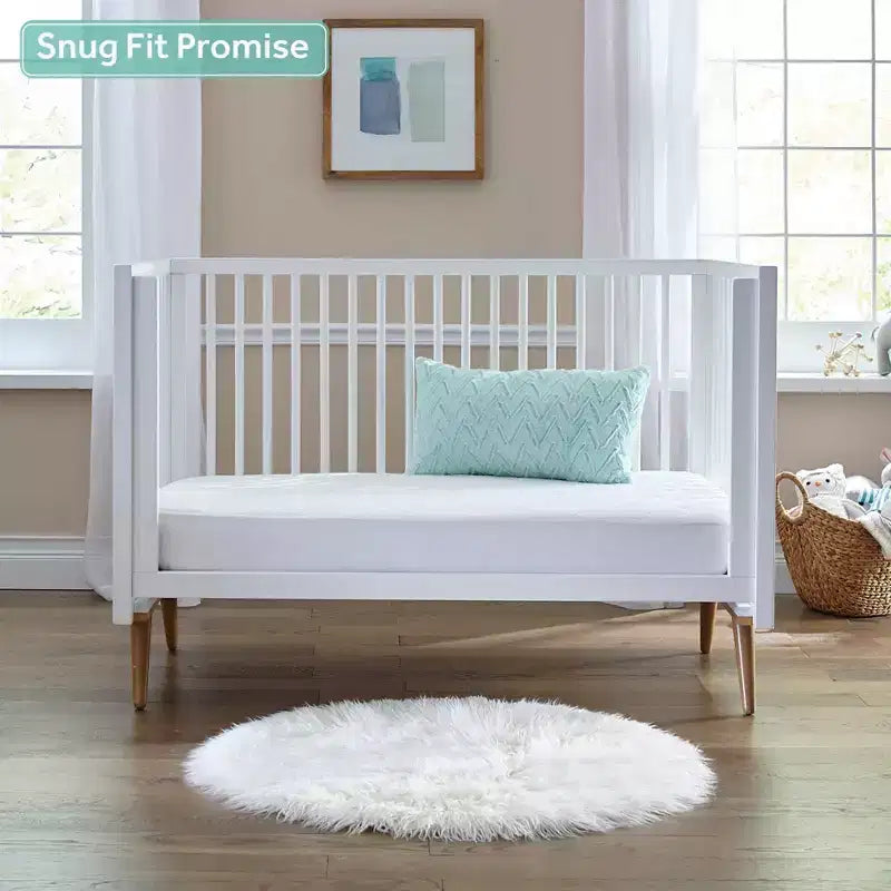 Matelas de berceau et de tout-petit respirant à 2 étapes