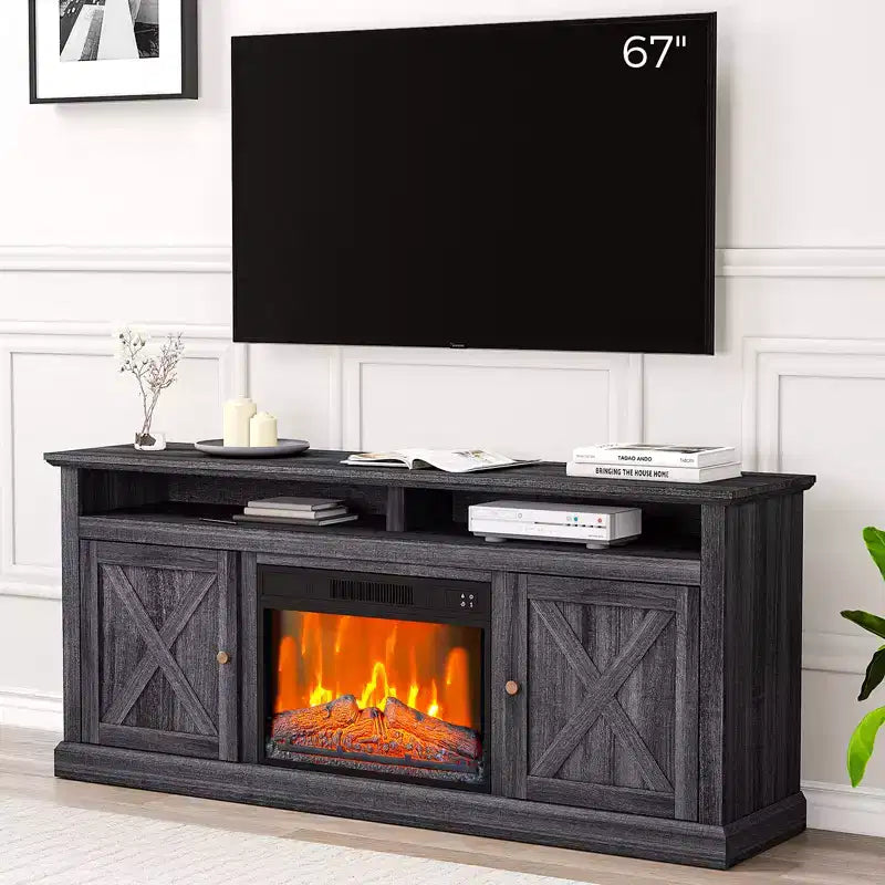 Meuble TV style rustique