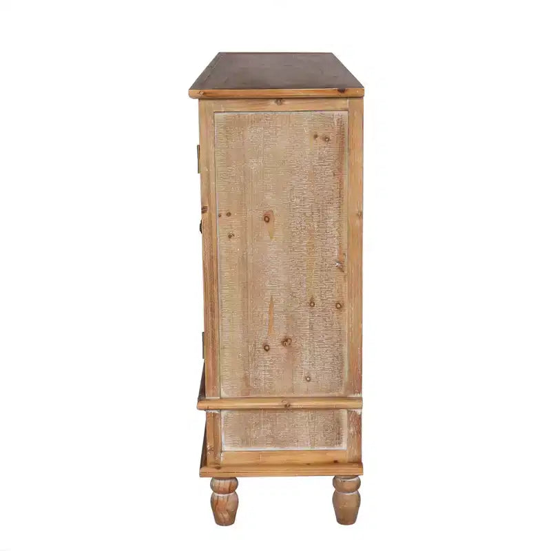 Buffet de rangement en cèdre de style campagnard