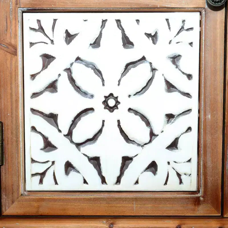 Buffet de rangement en cèdre de style campagnard