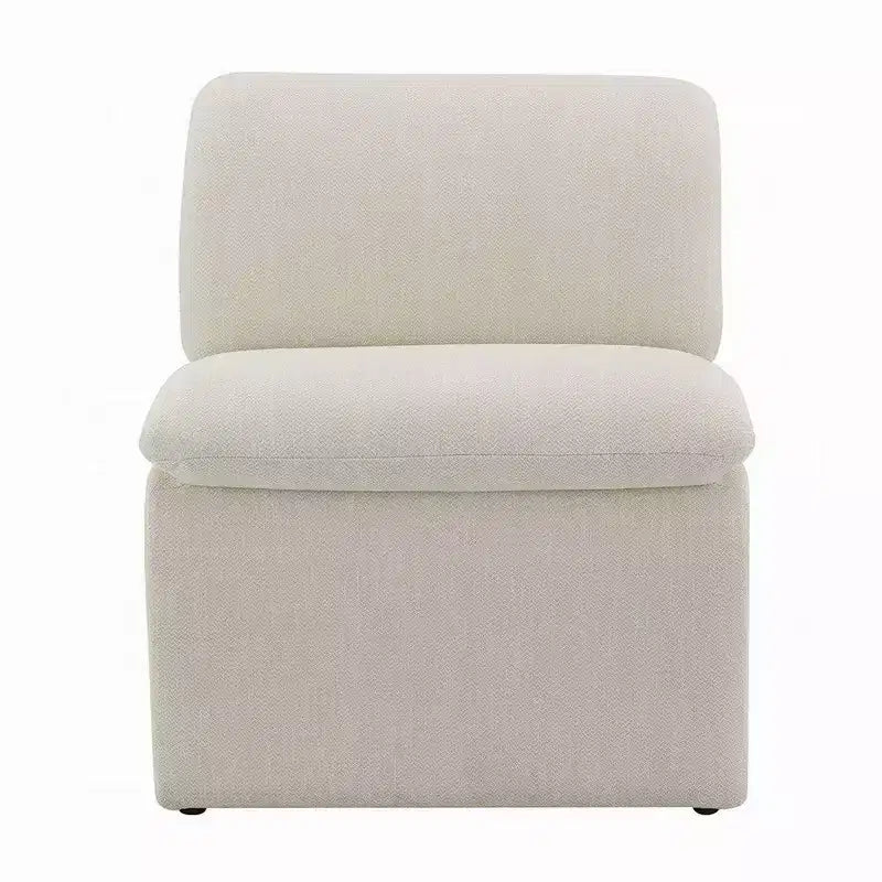 Fauteuil individuel avec piètement incurvé ouvert