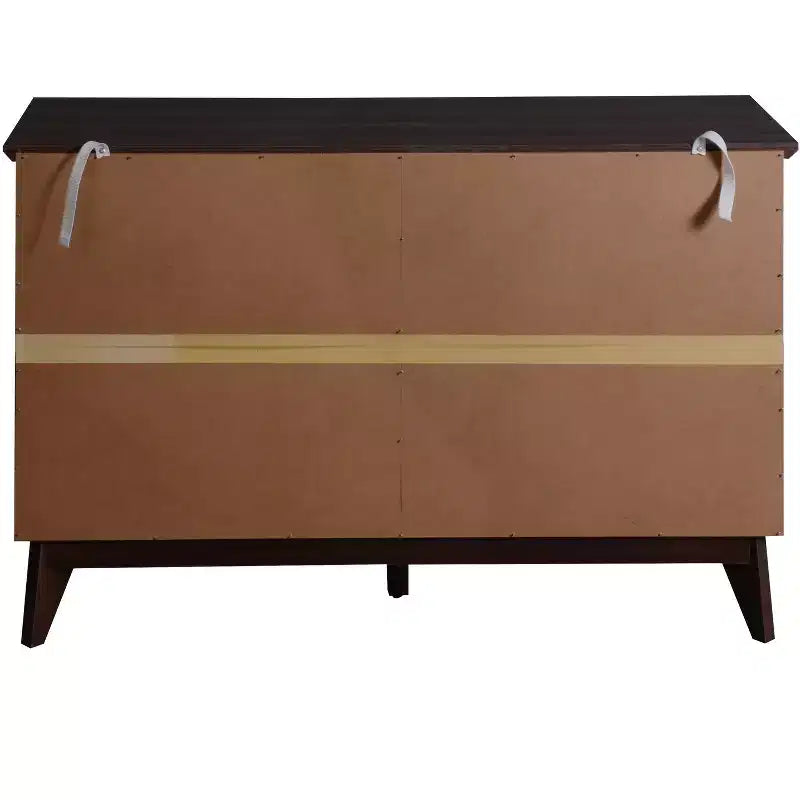 Commode de rangement moderne en bois avec 6 tiroirs