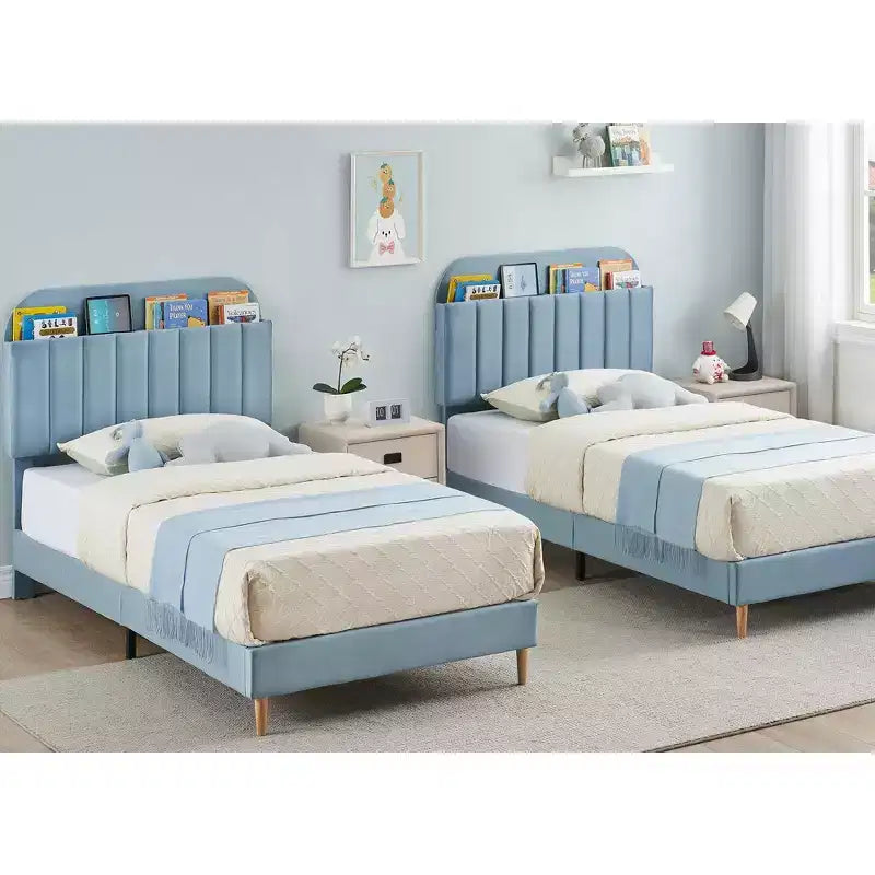 Grand lit pour enfant avec coussin moelleux