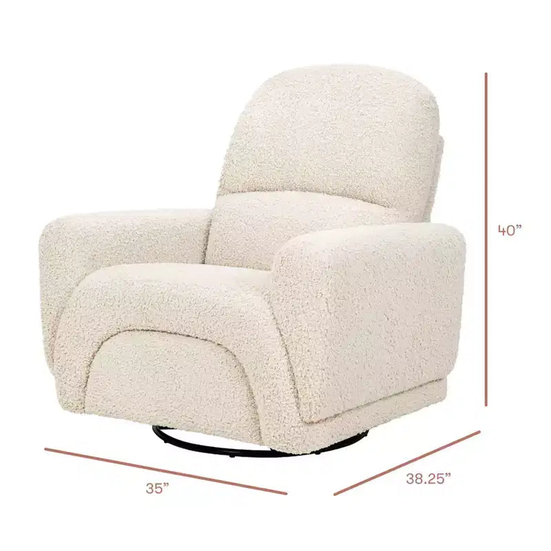 Chaise longue arc-en-ciel et gyroscope