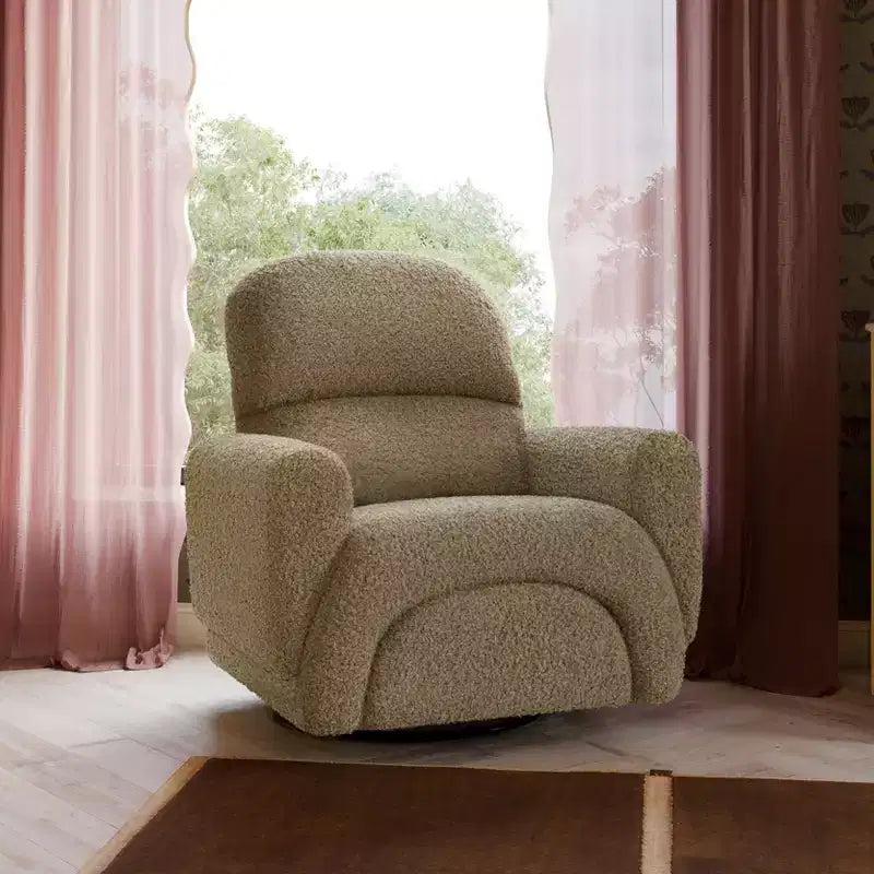 Chaise longue arc-en-ciel et gyroscope