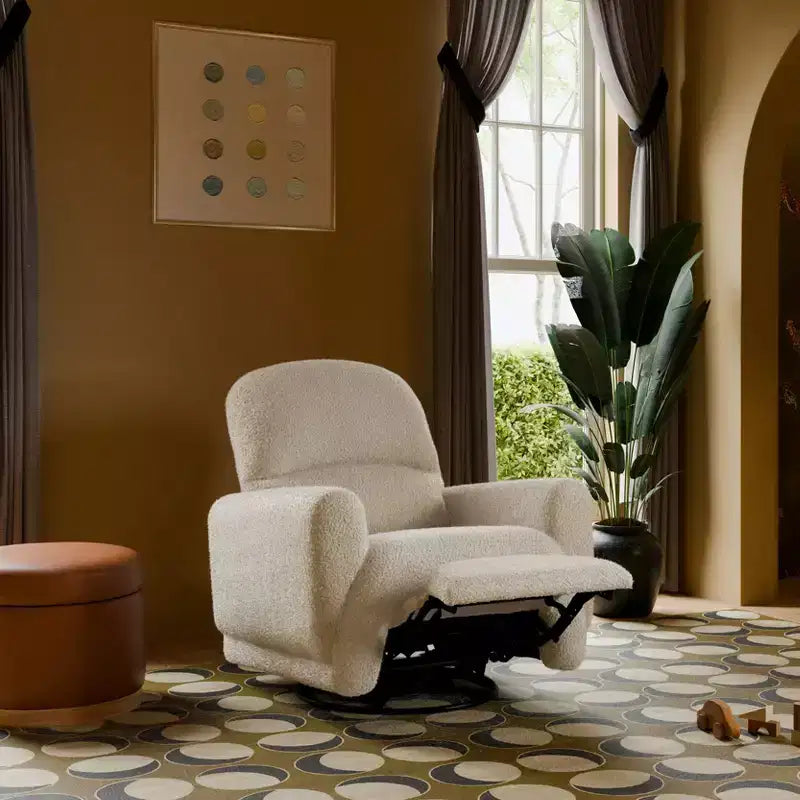 Chaise longue arc-en-ciel et gyroscope