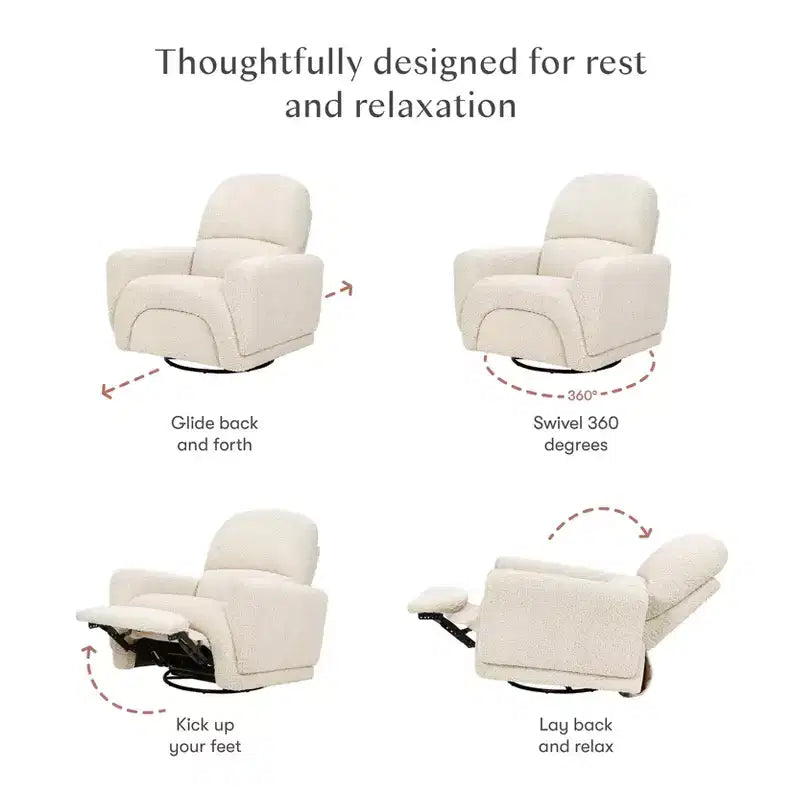 Chaise longue arc-en-ciel et gyroscope