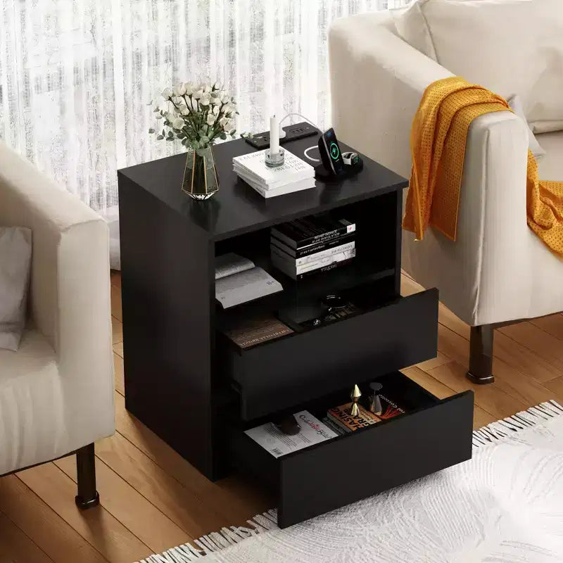 Table de chevet moderne en bois