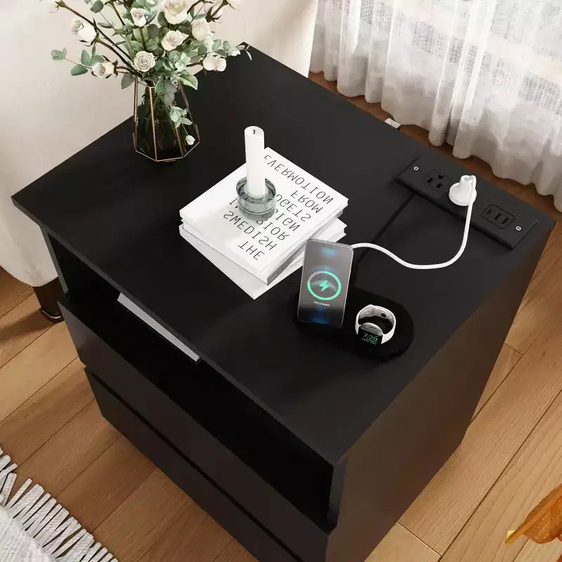 Table de chevet moderne en bois