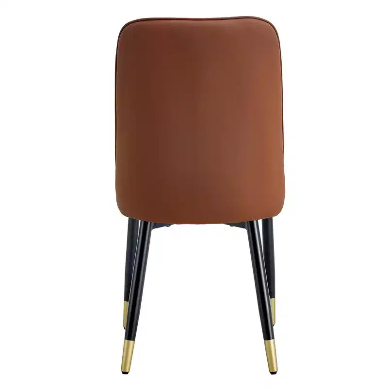 Chaise de salle à manger avec coussin en PU