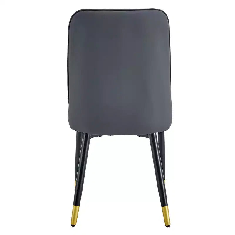 Chaise de salle à manger avec coussin en PU