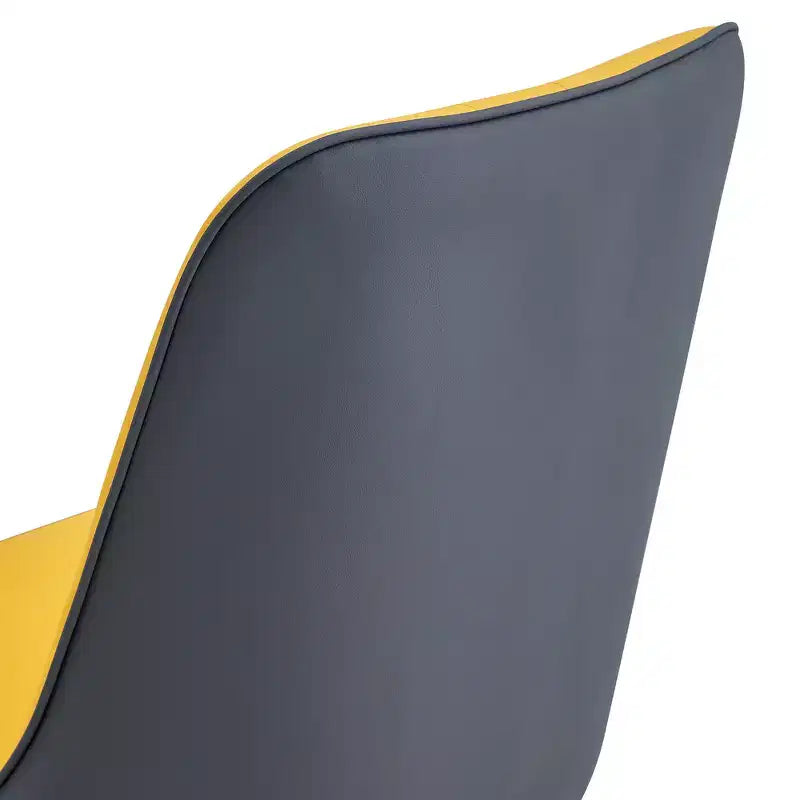 Chaise de salle à manger avec coussin en PU