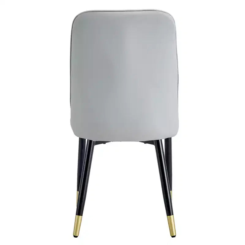Chaise de salle à manger avec coussin en PU