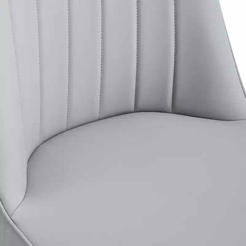 Chaise de salle à manger avec coussin en PU