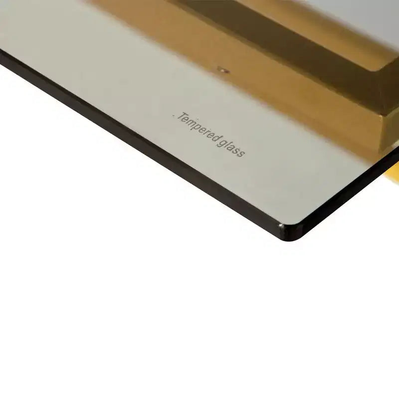Bureau d'écriture pour bureau à domicile avec rehausseur Or