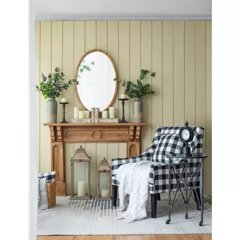 Miroirs muraux décoratifs multiformes de style champêtre