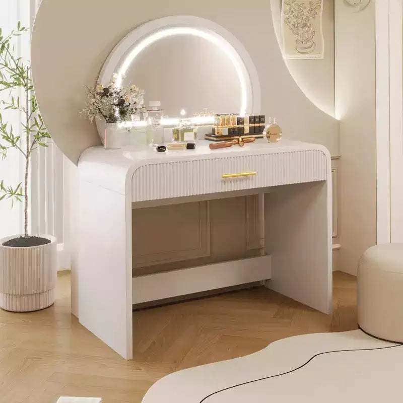 Coiffeuse avec lumière et miroir