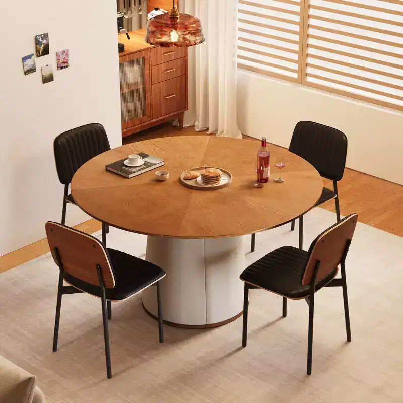 Table à manger ronde moderne