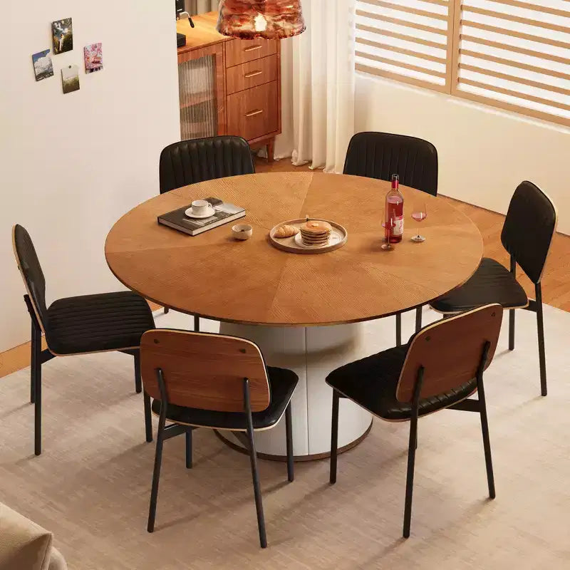 Table à manger ronde moderne