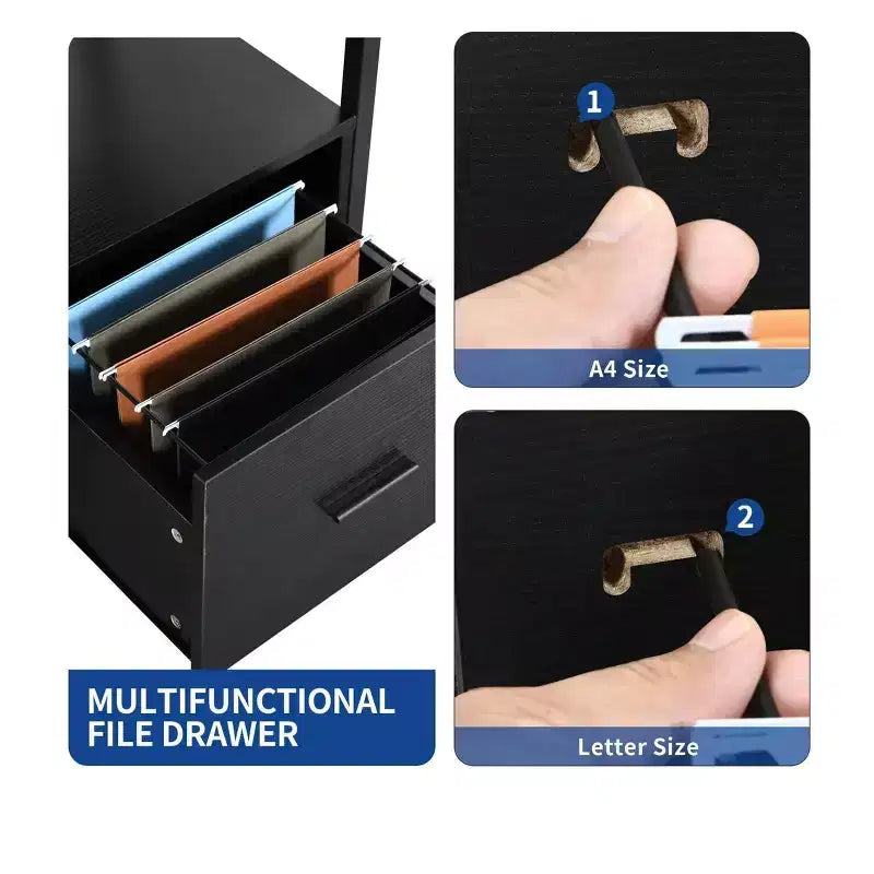 Bureau d'angle en L réglable en hauteur pour ordinateur