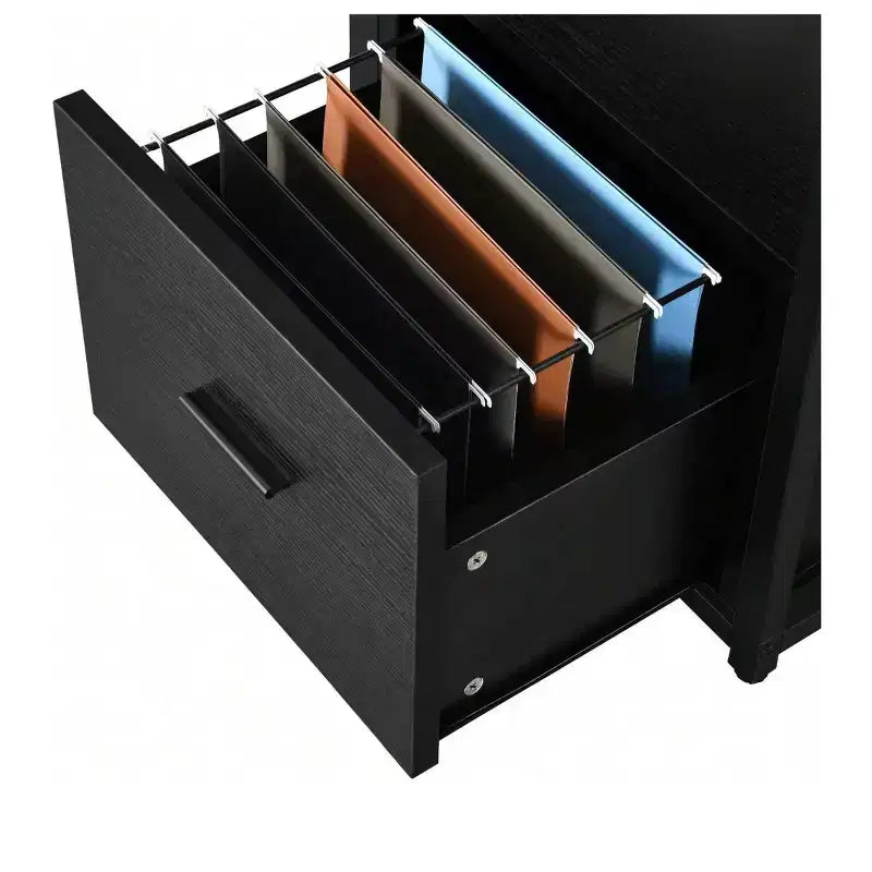 Bureau d'angle en L réglable en hauteur pour ordinateur