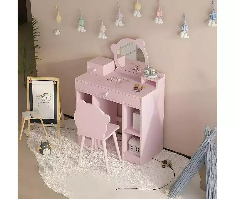 Tabouret coiffeuse 2-en-1