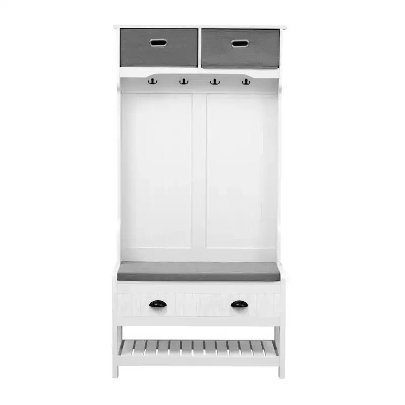 Porte-manteau de hall de style rustique